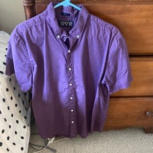 RYE Men's Purple Shirt